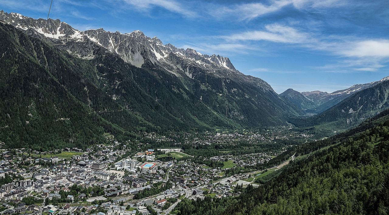 Vallée de Chamonix Photo Kausdie via Pixabay